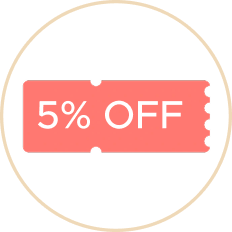 5% OFF