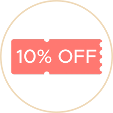 10% OFF