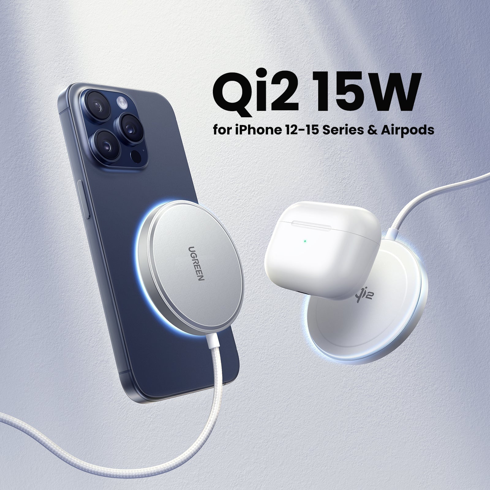 UGREEN 15W Qi2 Magnetic Wireless Charger UGREEN EU