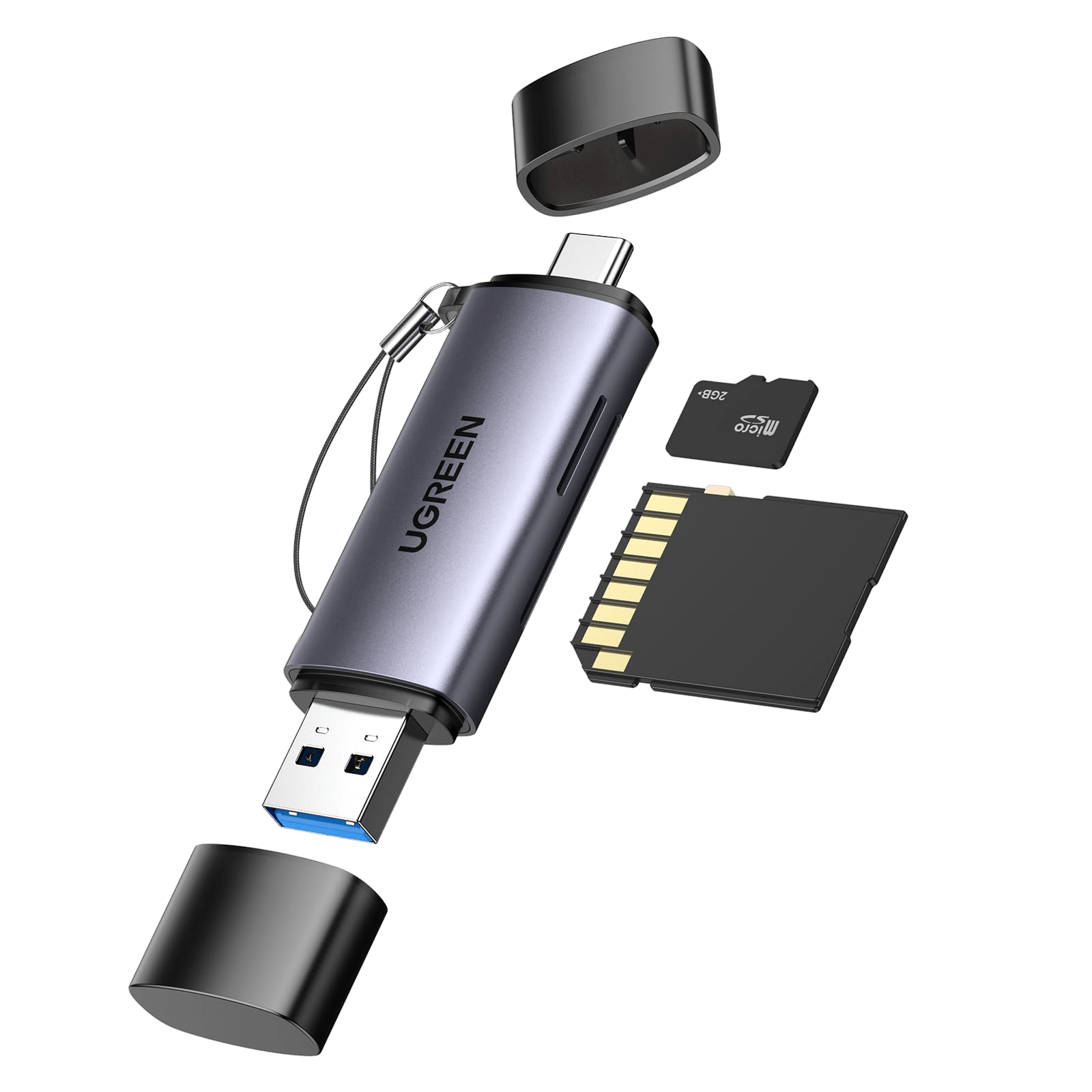 USB 3.0 SD Card Reader – Micro SD To USB Adapter For PC & Camera Memory Cards