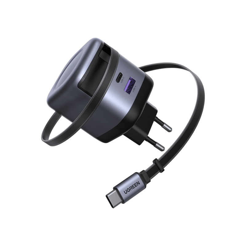UGREEN Nexode 45W Charger with Retractable USB-C Cable