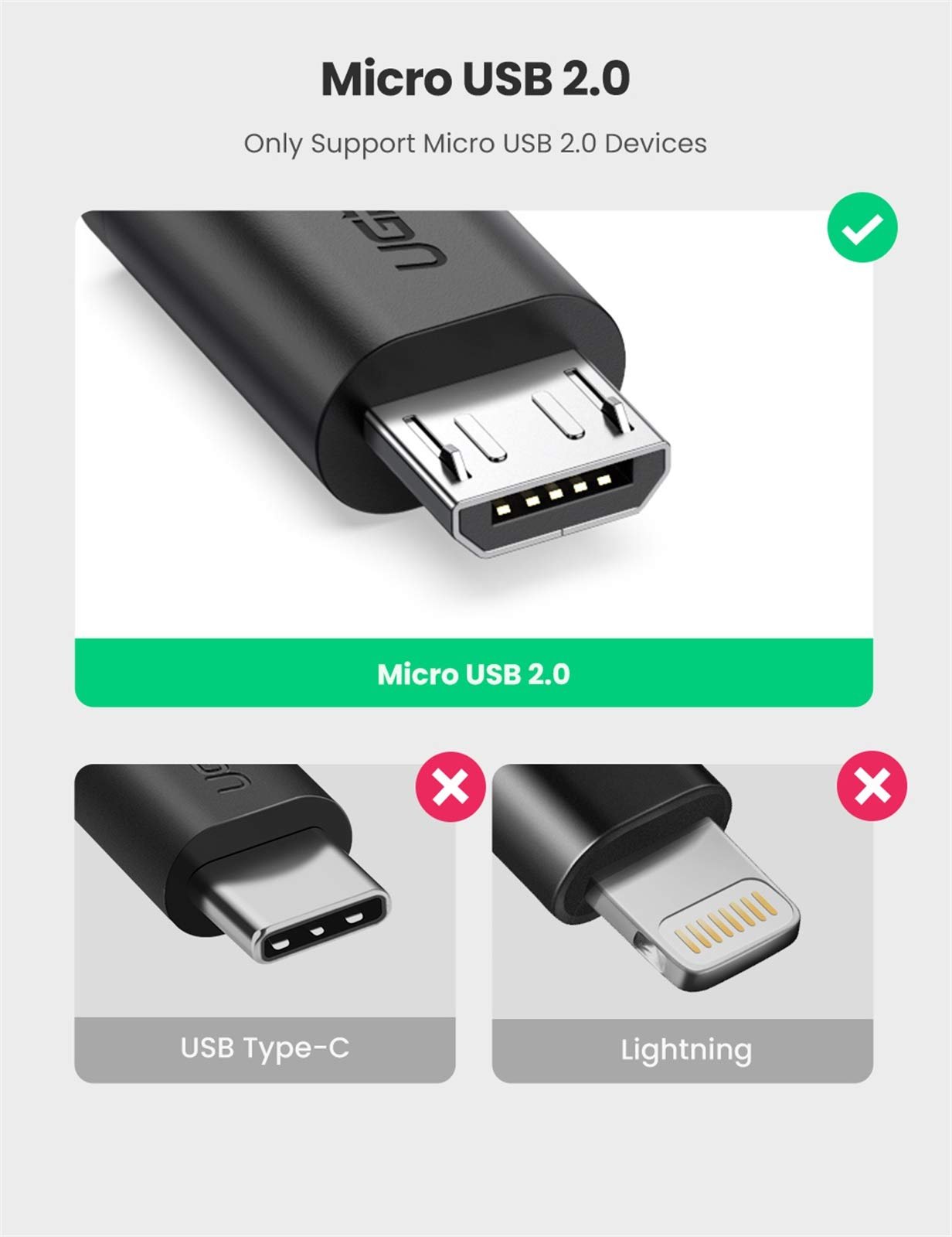 Insignia OTG Micro USB To USB Adapter Cable – Connect USB Devices To Your Android Phone Or Tablet