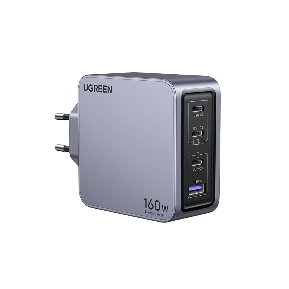 UGREEN Nexode Pro 160W 4-Port GaN Mini Fast Charger | UGREEN EU UGREEN Nexode Pro 160W 4-Port GaN Mini Fast Charger | UGREEN EU