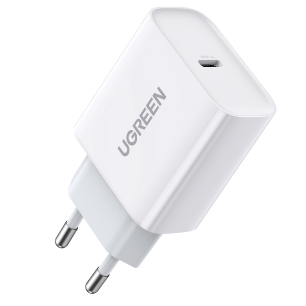UGREEN Lot de 2 Chargeur USB C 20W Adaptateur Secteur USB C Power