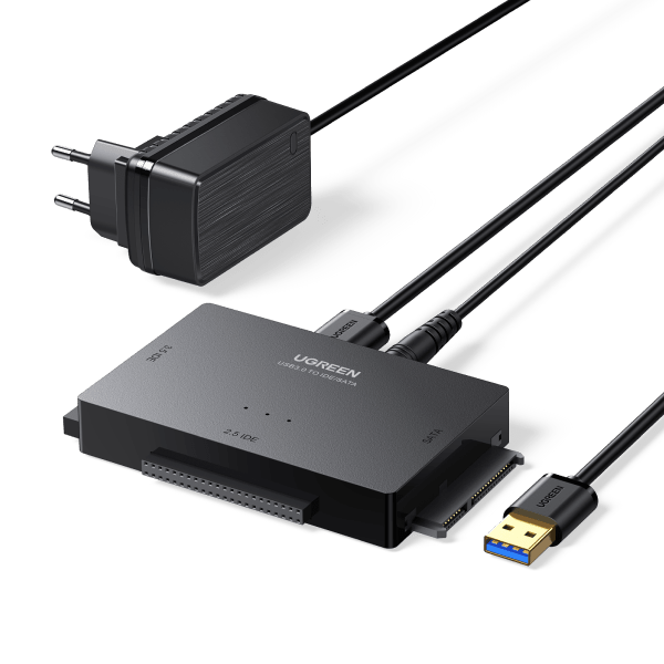 Ugreen 6-in-1 USB 3.0 to SATA or IDE Adapter – UGREEN