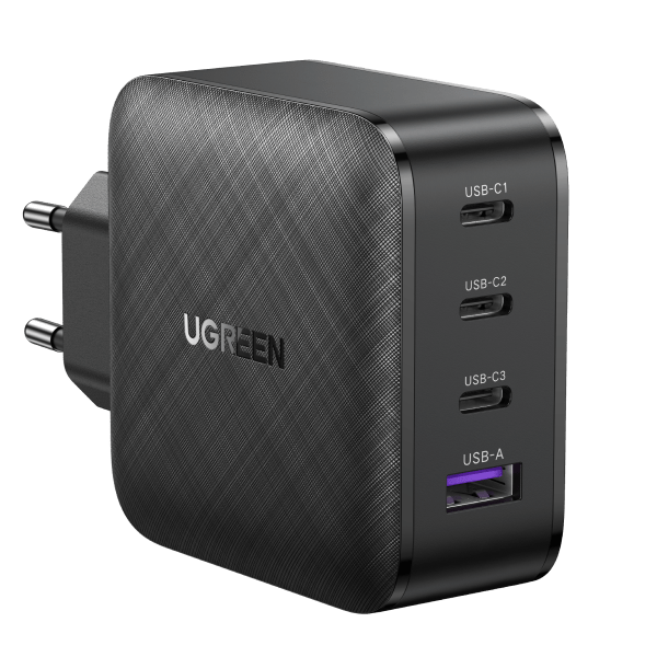 Noir-UE - Chargeur Usb Type-c Pd 65w 20v 3,25 A, Adaptateur Secteur Pour  Macbook Pro 12 13 Huawei Matebook Hp