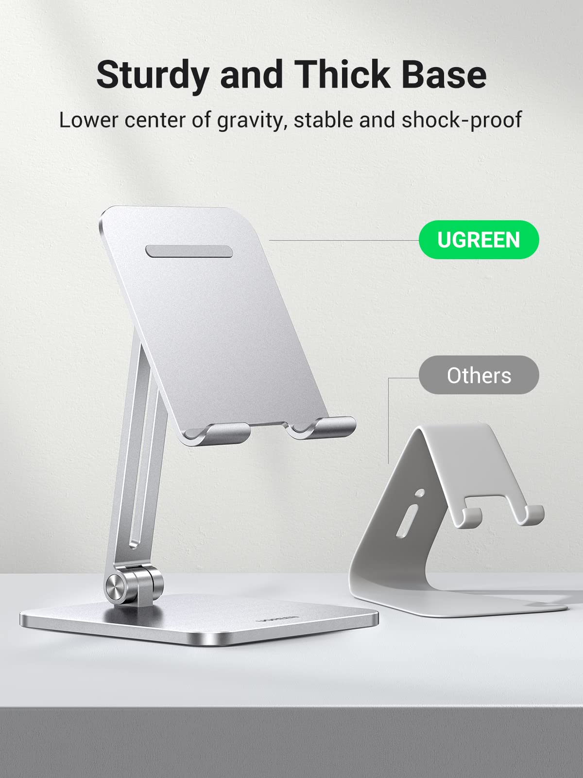 Ipad Air Pro 11 12 9 Tablet Stand Magnetic Aluminum Alloy Support