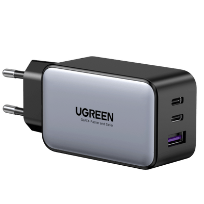 UGREEN Nexode 65W USB C GaN Charger-3 Ports Wall Charger