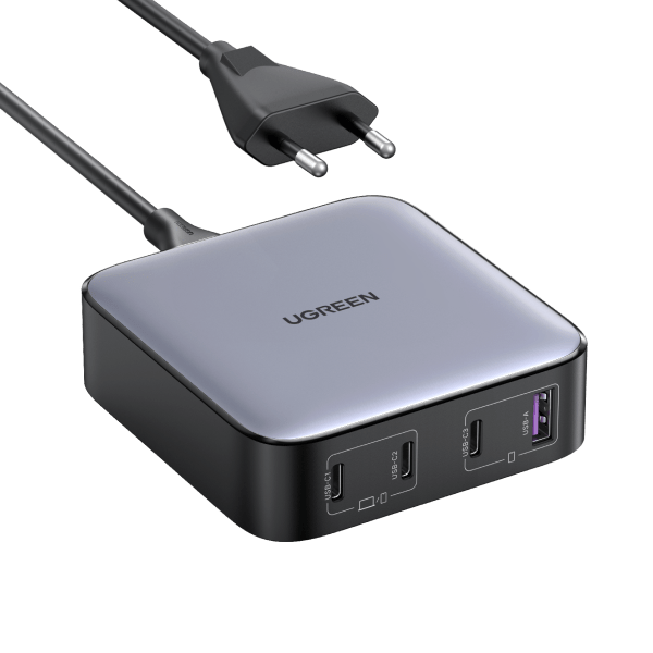 UGREEN Nexode USB C Charger 100W GaN Desktop Charger 4 Ports Laptop Ad