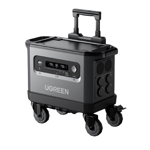 Ugreen Portable Power Station Lifepo4 Battery Solar Generator | 2300W 2048Wh - UGREEN
