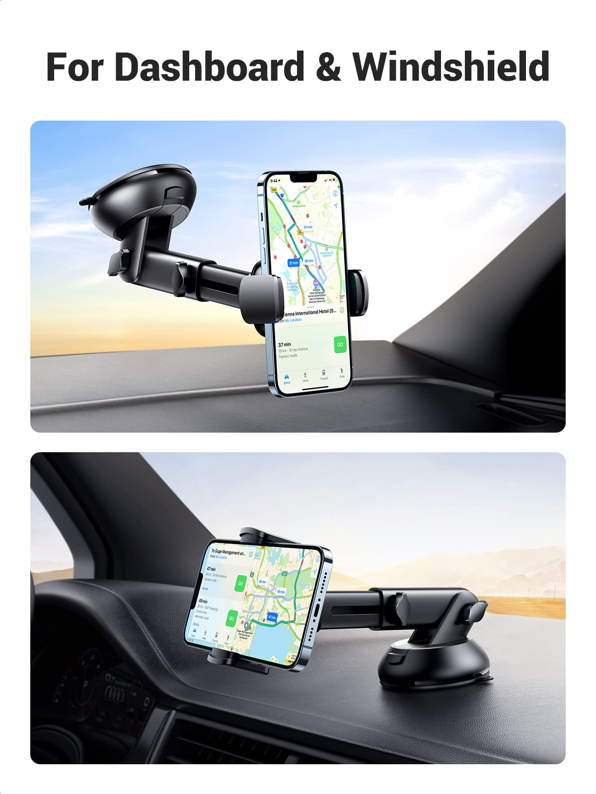 Ugreen Superior Suction Cup Car Phone Holder – UGREEN