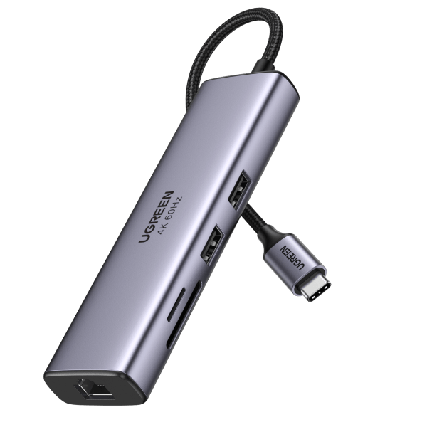Anker USB C to Dual HDMI Adapter, Compact and Portable USB C Adapter,  Supports 4K@60Hz and Dual 4K@30Hz, for MacBook/LenovoYoga/Thinkpad, XPS,  and