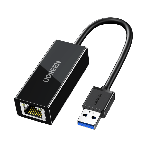 UGREEN USB 3.0 to Ethernet Adapter, 5 in 1 Multiport Hub with Gigabit RJ45  and Type-C Power Port, LAN Network Adapter Compatible with Laptop PC