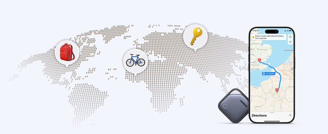 Cómo elegir entre Find My, GPS y Bluetooth: Comparación de tecnologías de rastreo y guía para escoger la mejor - UGREEN EU