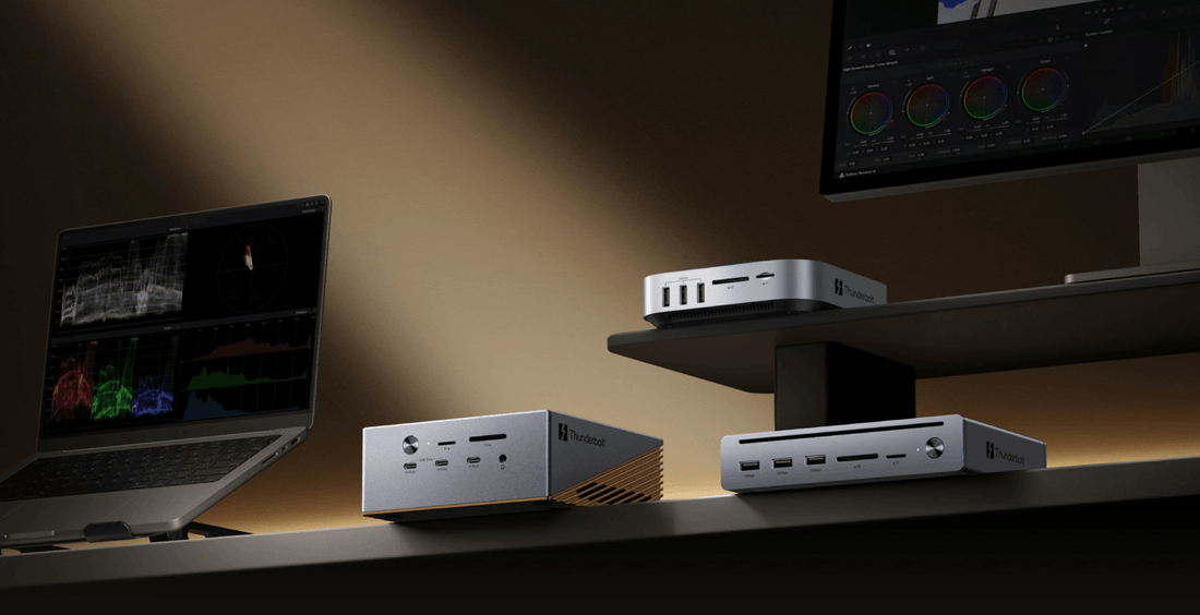 Nuevo MacBook Pro M5 Pro y M5 Max: las mejores estaciones de acoplamiento para configuraciones de workstation profesionales (2026) - UGREEN EU