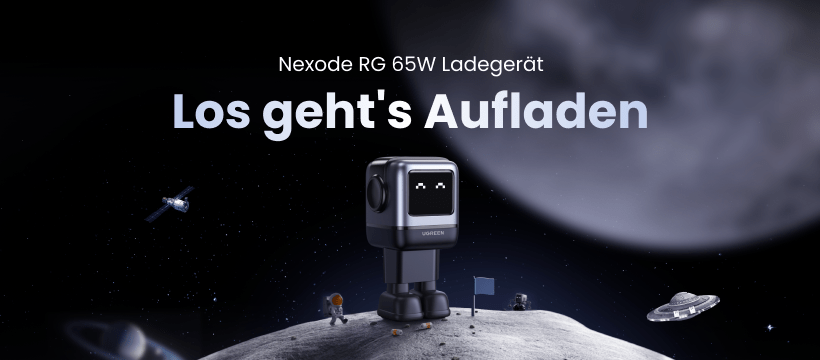 The UGREEN Nexode RG 65W is Here: A Power-Packed Portable Robo-Charger - UGREEN EU