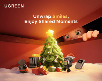 Unwrap Smiles, Enjoy Shared Moments. UGREEN's Big Christmas Surprise Awaits! - UGREEN EU