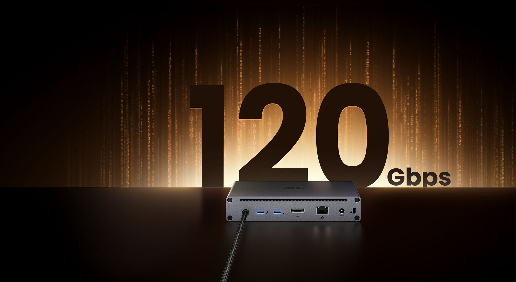 Ultra-Fast Thunderbolt 5 Transfers