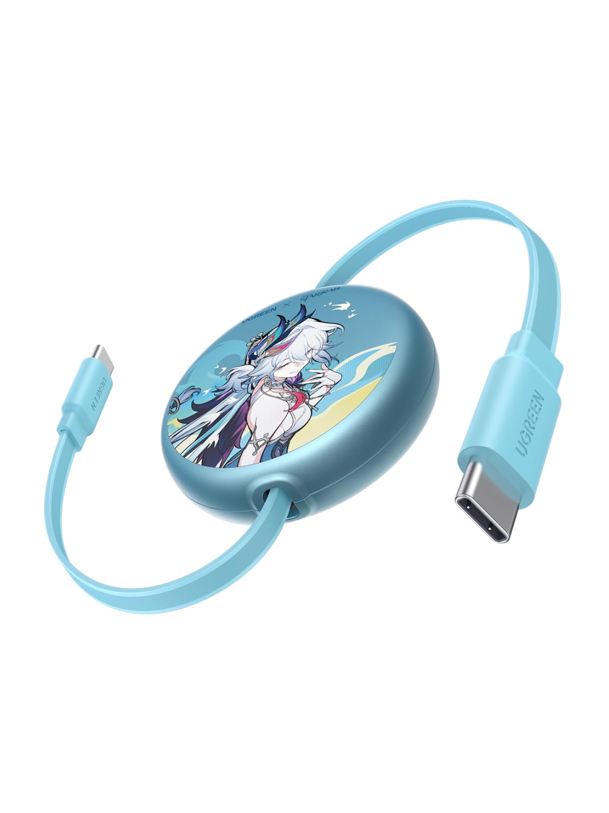 Câble USB-C rétractable 100W UGREEN x Honkai : Star Rail