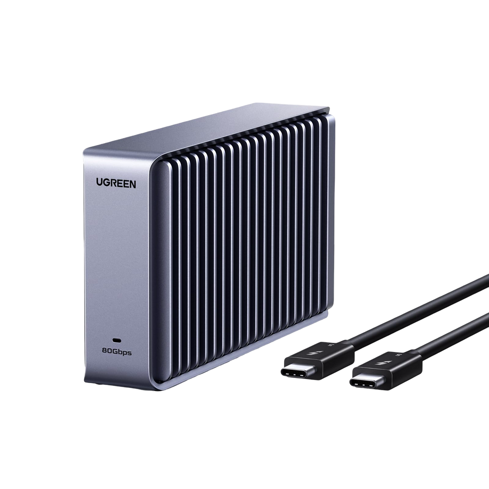 UGREEN M.2 NVMe SSD-Gehäuse (80 Gbps, Thunderbolt 5/USB4, 8TB)