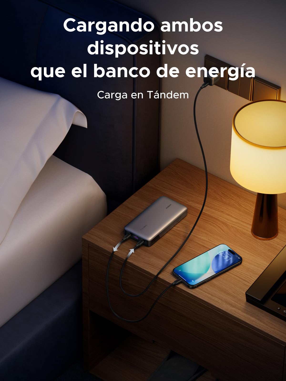 UGREEN Nexode 145W Power Bank 25000mAh External Battery USB C PD3.1 140W | Fast Charging, 3 Ports 2C1A, ThermalGuard Portable Charger PC, LED, Compatible with iPhone 17 16 15 Galaxy S26 iPad MacBook