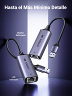UGREEN 2.5G Ethernet Adapter USB 3.0 to RJ45 Network Card 2500Mbps LAN