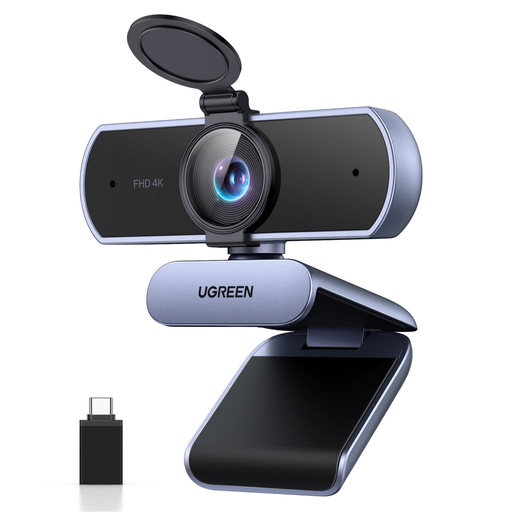 UGREEN FineCam Lite 4K Webcam 30FPS Ultra HD USB Webcam Auto Focus