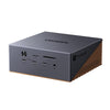 UGREEN Maxidok Thunderbolt 5 Docking Station USB C Triple Display | 17 in 1, 2 TBT5, 1 DP, 120Gbps, 3A3C, Ethernet 2.5GbE, SD/TF 4.0, M.2 SSD Enclosure, PD 140W, DC 240W, 3 Audio 3.5mm