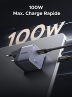 UGREEN Nexode Air 100W USB C Fast Charger GaN Il Tech with Cable