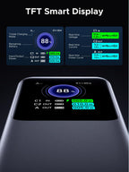UGREEN Nexode Pro 200W Power Bank 25000mAh External Battery USB C PD3.1 140W | Fast Charging, 3 Ports 2C1A, TFT Display, PC Portable Charger, Compatible with iPhone 17 16 15 Galaxy S26 S25 MacBook iPad