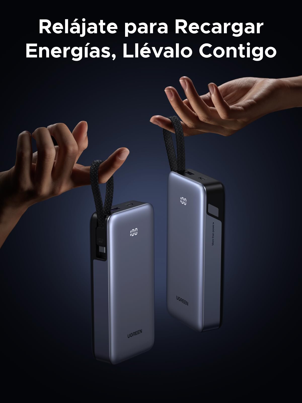 UGREEN Nexode 45W Power Bank 20000mAh External Battery Portable Quick