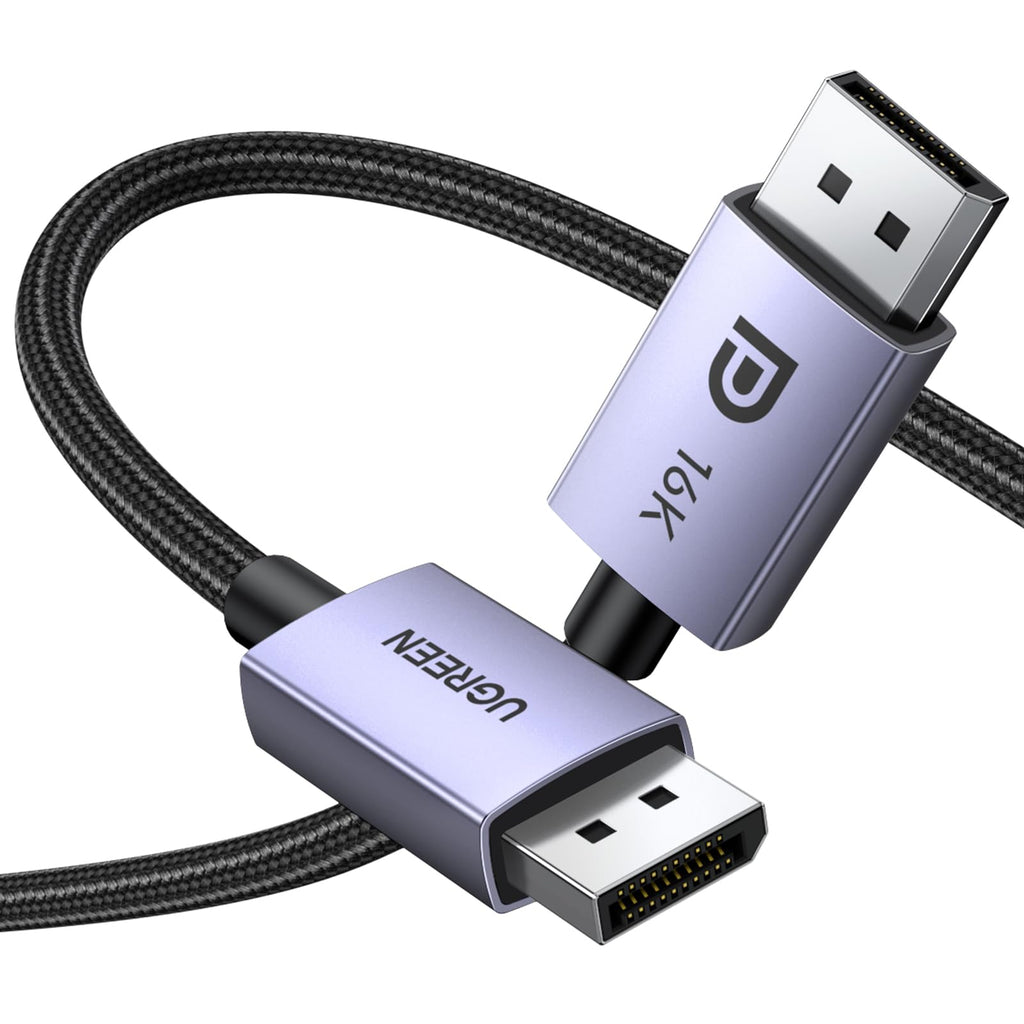 UGREEN DisplayPort 2.1 Cable 16K 30Hz VESA Certified DP to DP 2.1 Cable 2M