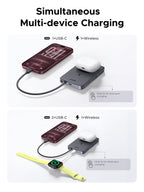 UGREEN Magflow Qi2.2 25W Slim Power Bank 10000mAh