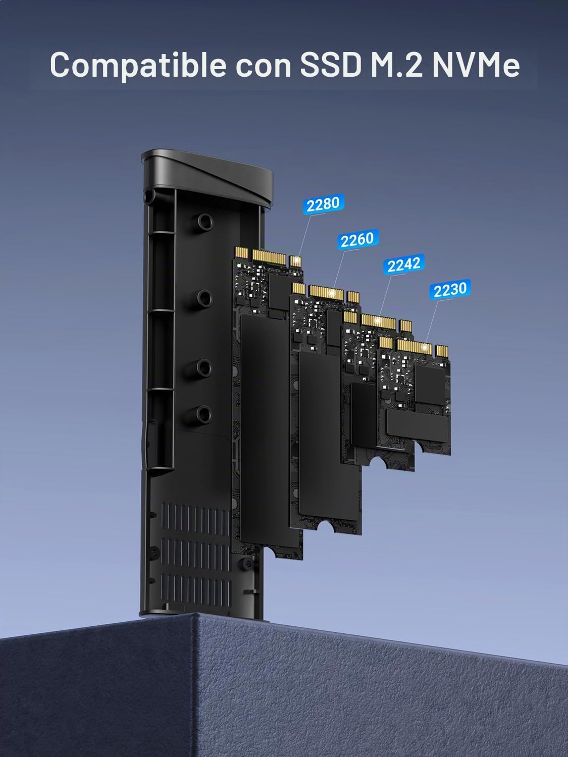 UGREEN M.2 NVMe USB C 3.2 Gen 2 10Gbps SSD Enclosure