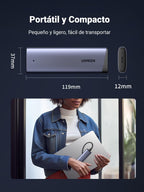 UGREEN M.2 NVMe USB C 3.2 Gen 2 10Gbps SSD Enclosure