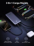 UGREEN Nexode 45W Power Bank 20000mAh External Battery Portable Quick