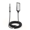 UGREEN Bluetooth 6.0 Receiver Jack AUX USB Bluetooth Car Audio Silver