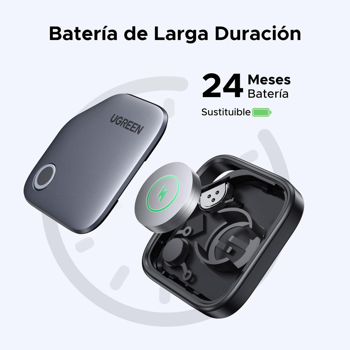 UGREEN FineTrack Smart Finder Tracker Support iOS 4 Pieces