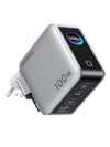 Carregador UGREEN Nexode Pro com ecrã inteligente (100W, 4 portas, GaN)