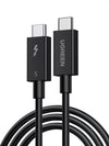 UGREEN Thunderbolt 5 Cable 80Gbps, Intel Certified, 240W PD3.1, 3.3ft | 16K/dual8K/triple4K@144Hz video. For MacBook Pro M5/M4, iPad Pro M5, iPhone 17/16/15, Galaxy S26/S25/S24, SSD, hubs
