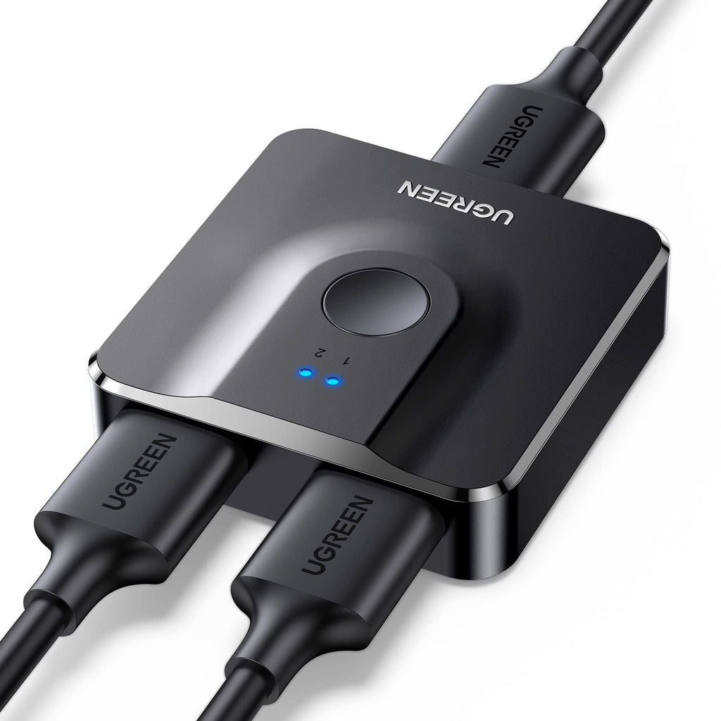 UGREEN Switch HDMI 2.0 4K 60Hz 2 Inputs 1 Output Commutator Bidirectional