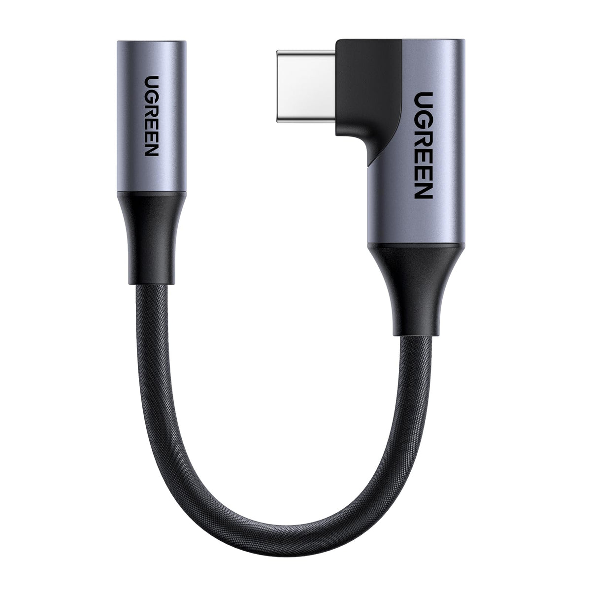 UGREEN USB-C to 1/8" Angled 90 Degree Audio Jack Adapter