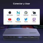 UGREEN HDMI 2.1 4K 144Hz Video Capture Card in USB 3.2 Gen 2 Loop