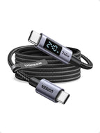 UGREEN Nexode USB C Cable 240W PD 3.1 with LCD Display 48V 5A (1M)