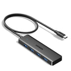 UGREEN USB C Hub with 4 Ports USB 3.0 Multi-Port Thief Adapter (60cm)