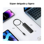 UGREEN USB C Hub with 4 Ports USB 3.0 Multi-Port Thief Adapter (60cm)
