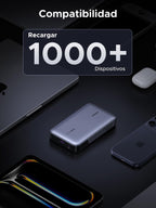 UGREEN Nexode 100W Power Bank 20000mAh External Battery USB C Fast Charging | 3 Ports 2C1A, ThermalGuard Portable Charger PC LED Compatible with iPhone 17 16 15 Galaxy S26 S25 iPad MacBook Air Pro