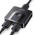 UGREEN Switch HDMI 2.0 4K 60Hz 2 Inputs 1 Output Commutator Bidirectional