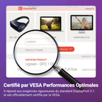 UGREEN DisplayPort 2.1 Cable 16K 30Hz VESA Certified DP to DP 2.1 Cable 2M