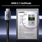 UGREEN 8K HDMI 2.1 Cable Certified 8K 60Hz 4K 240Hz 48Gbps (1M)